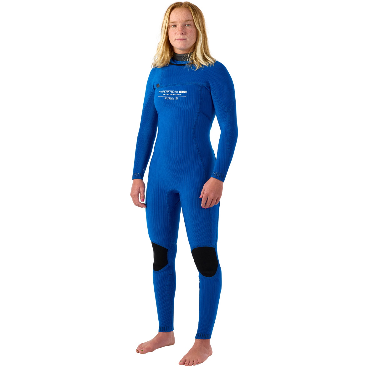 2026 O'Neill Womens Hyperfreak+ 3/2mm Chest Zip Wetsuit 5348 - Black